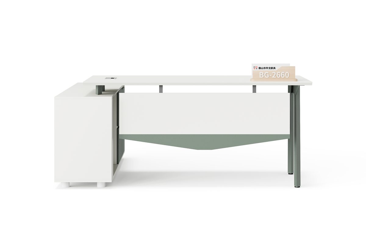 Meja Eksekutif L-Shape — detail fitur 3