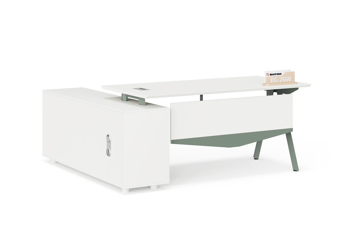 Meja Eksekutif L-Shape — detail fitur 4