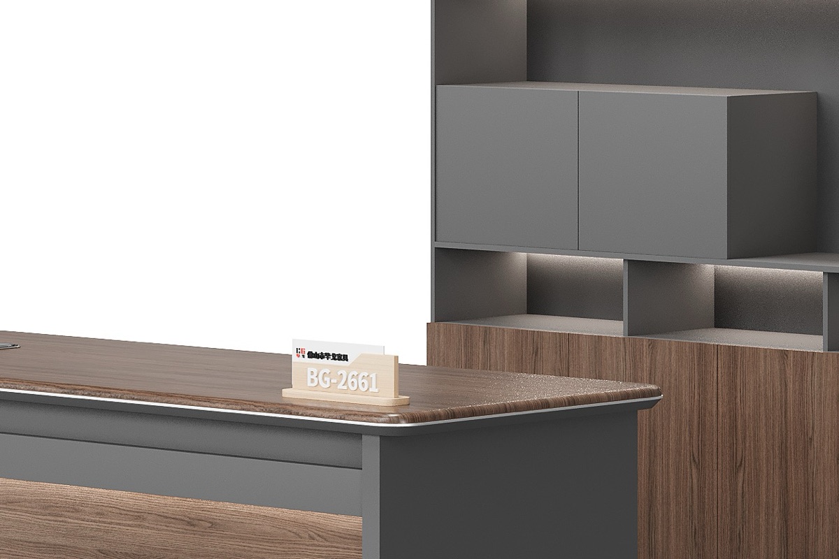 Meja Manajer L-Shape — detail fitur 2