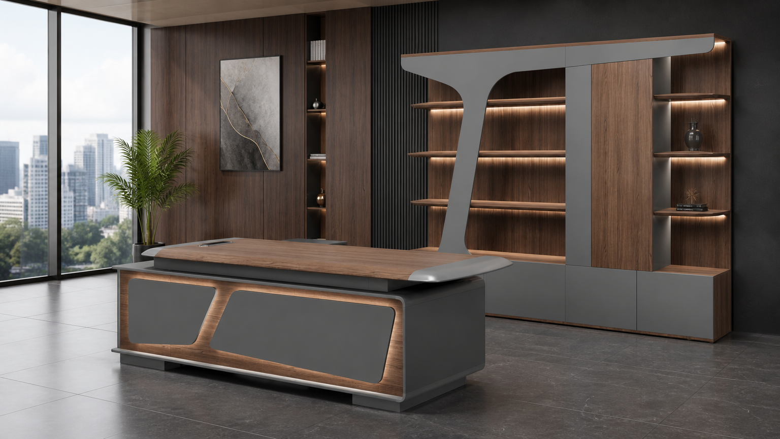 Executive Desk — office scene