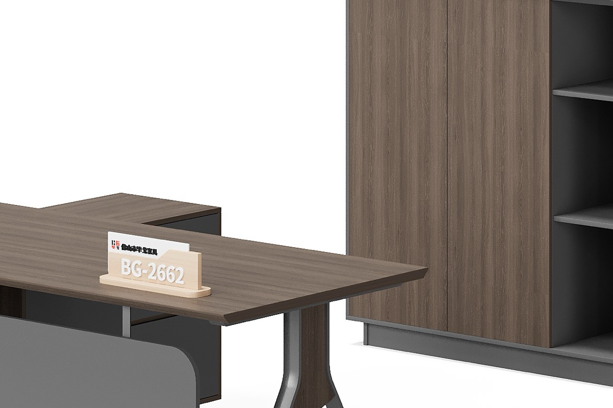 Meja Manajer L-Shape — detail fitur 2