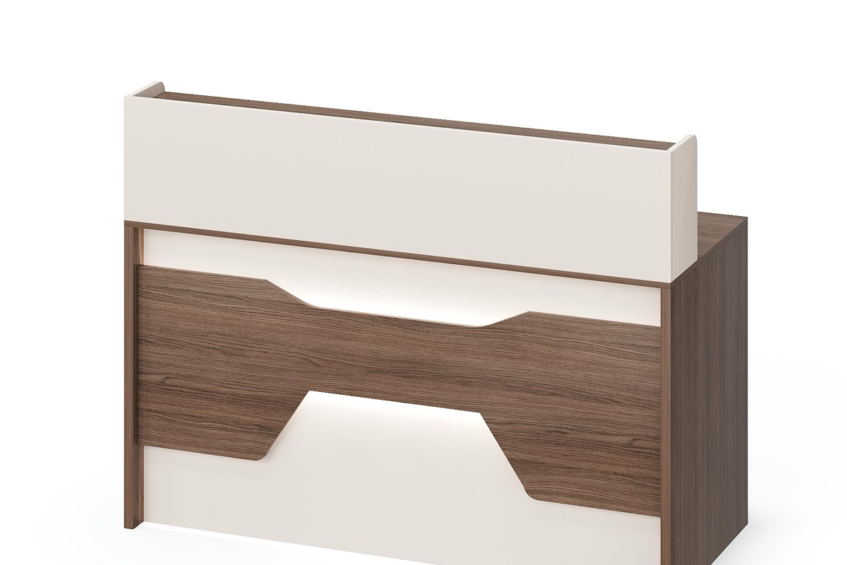 Meja Resepsionis — detail fitur 1