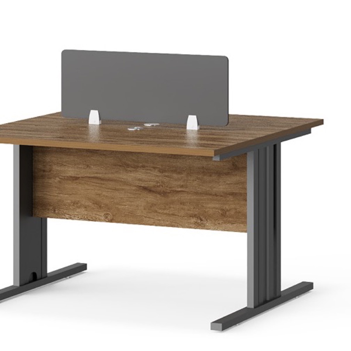 Staff Desk with Privacy Partition — feature detail 3