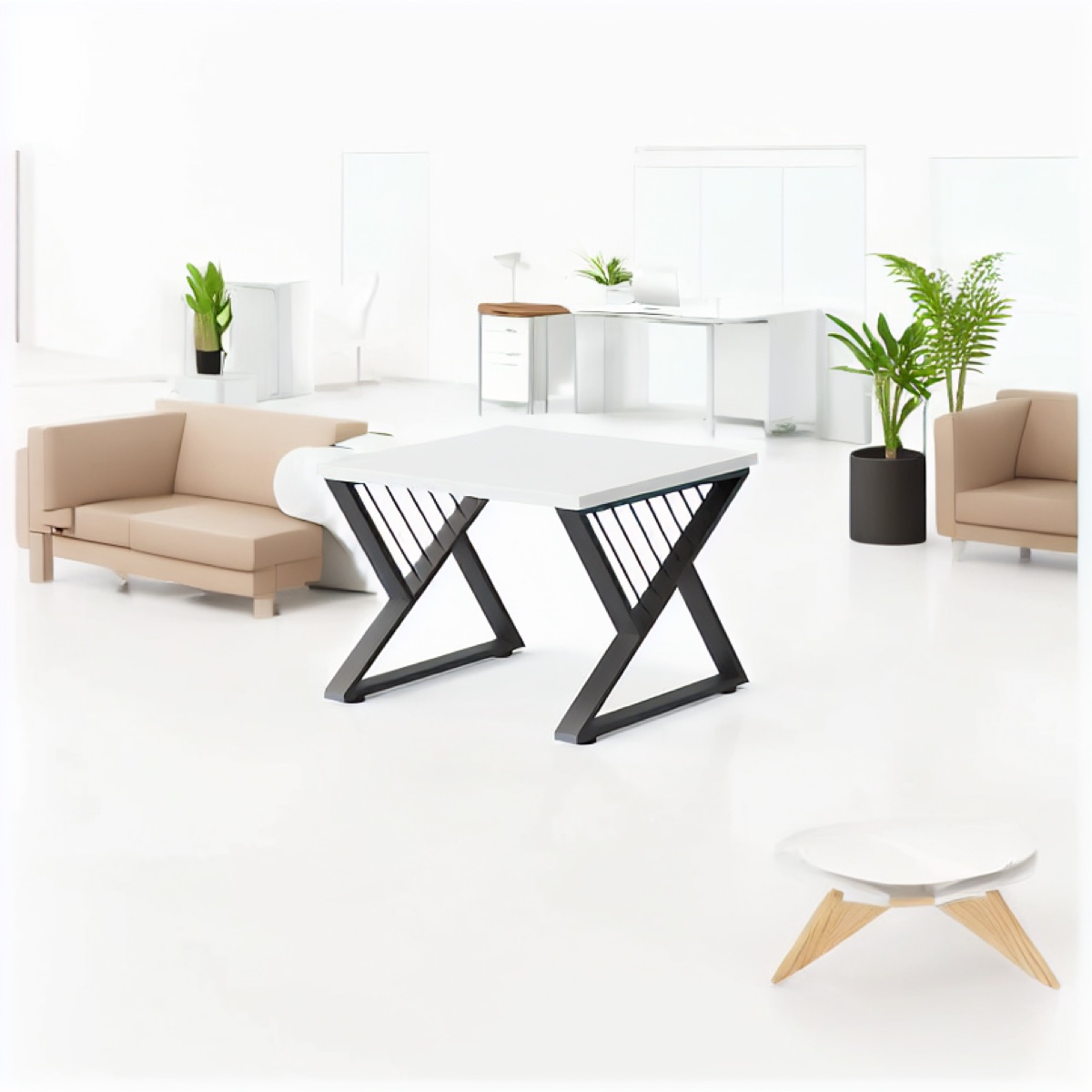 Meja Kopi / Tea Table — situasi kantor