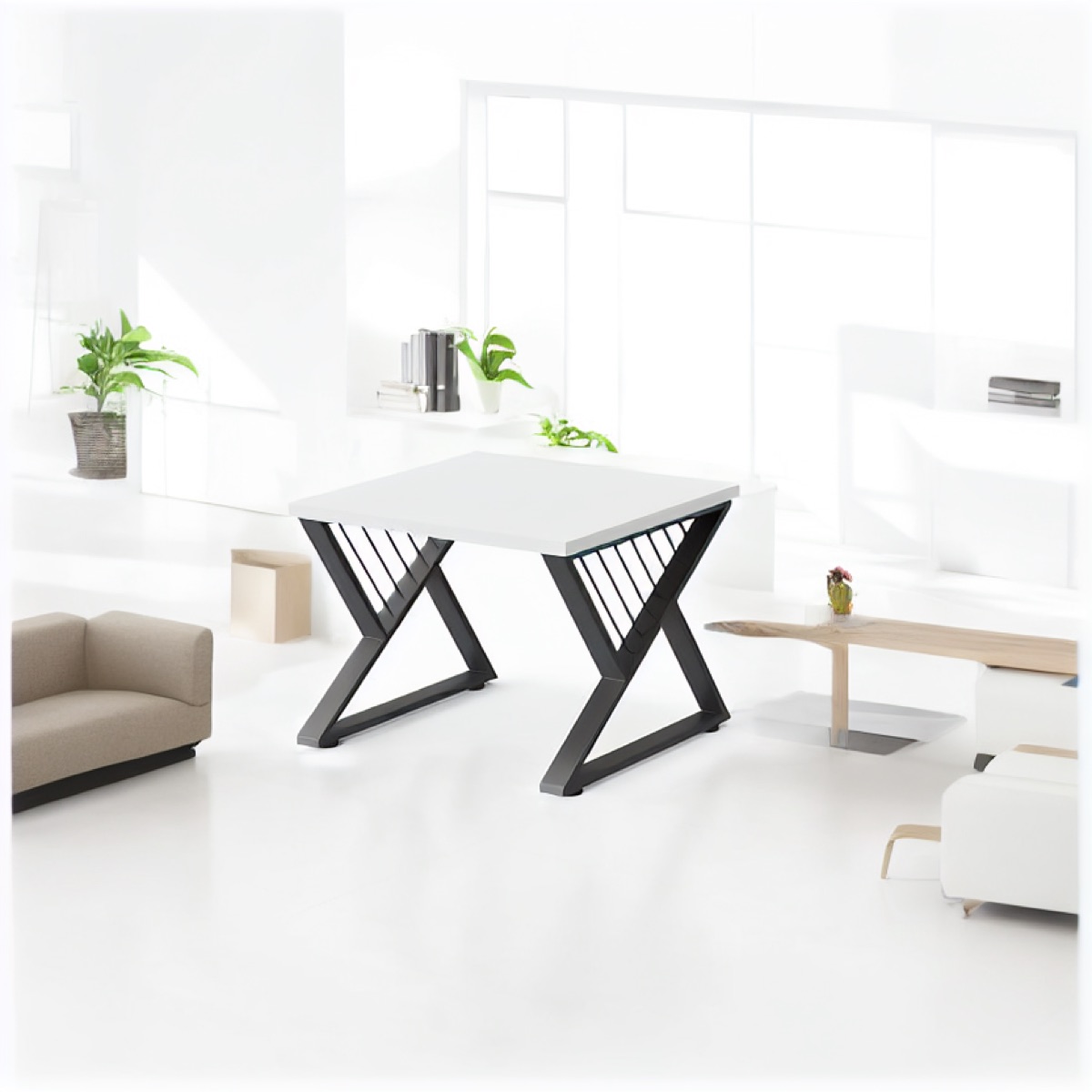 Meja Kopi / Tea Table — situasi kantor