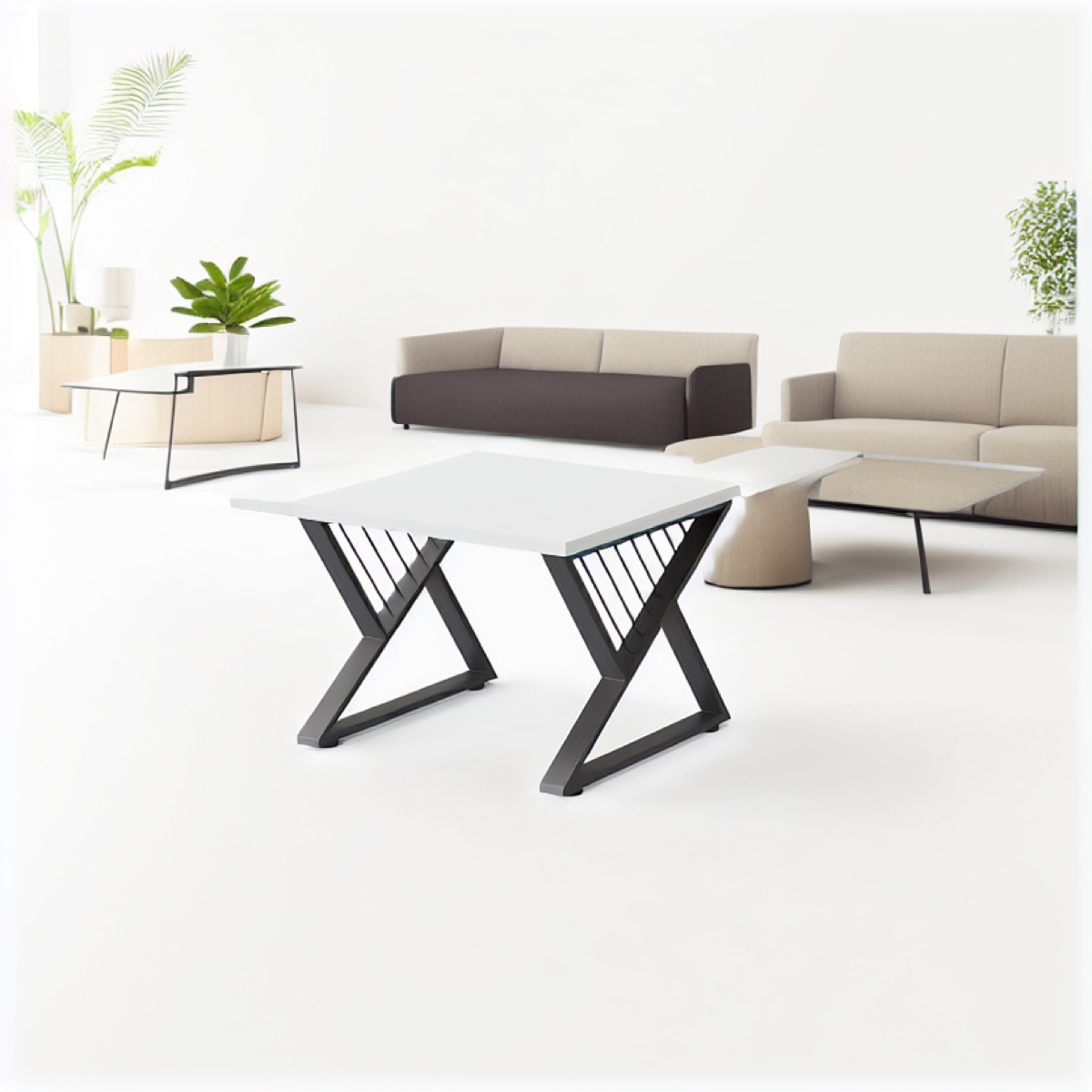 Meja Kopi / Tea Table — situasi kantor