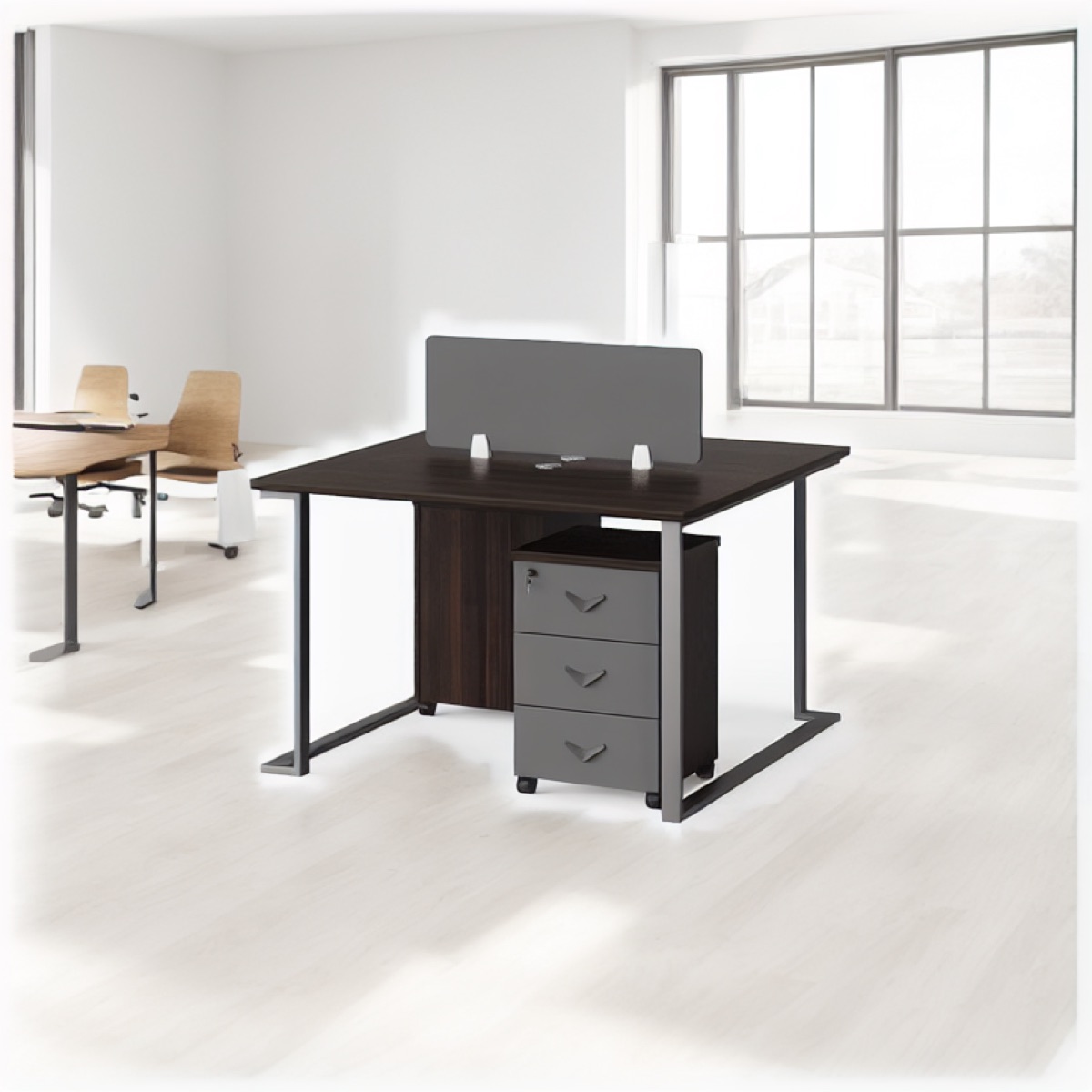Modular Office Bench Workstation — office scene