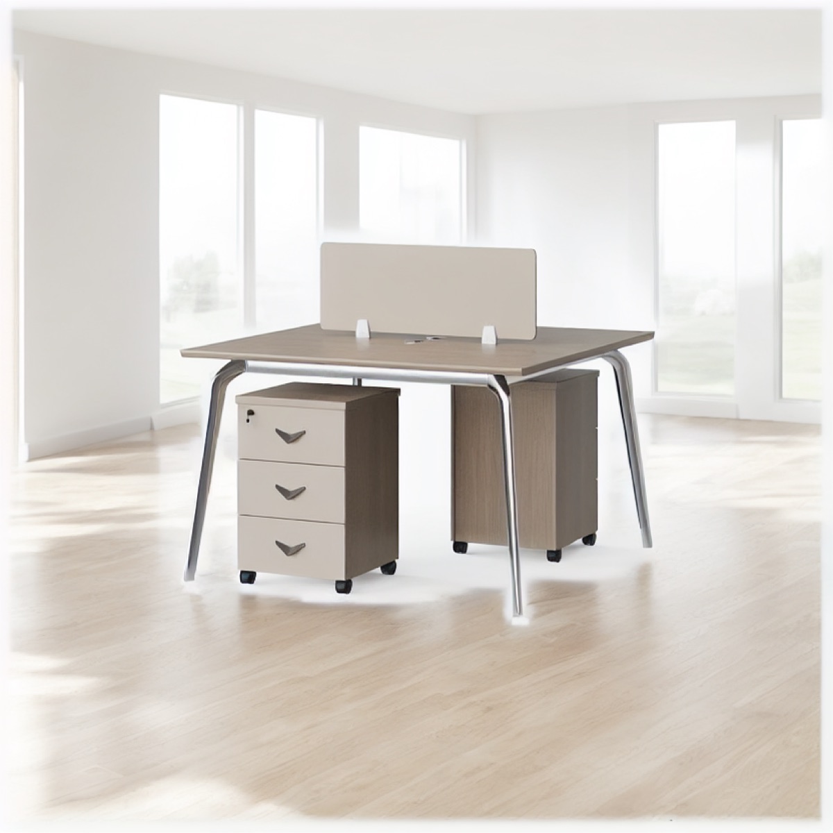 Modular Office Workstation 1200 — office scene