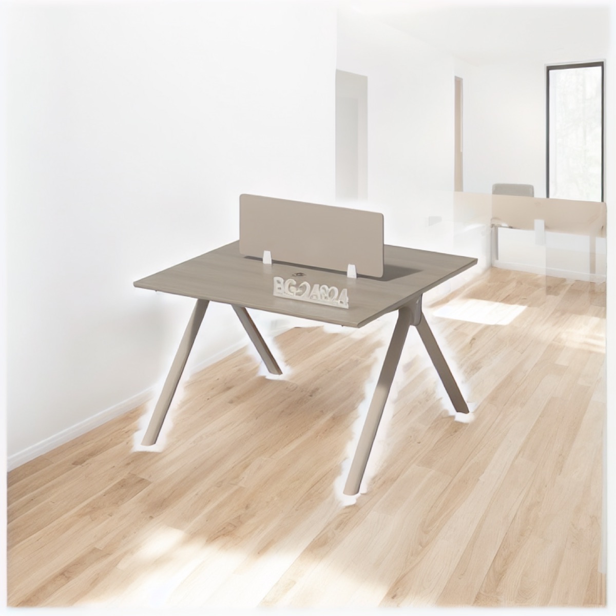 2–4 Person Office Workstation — office scene
