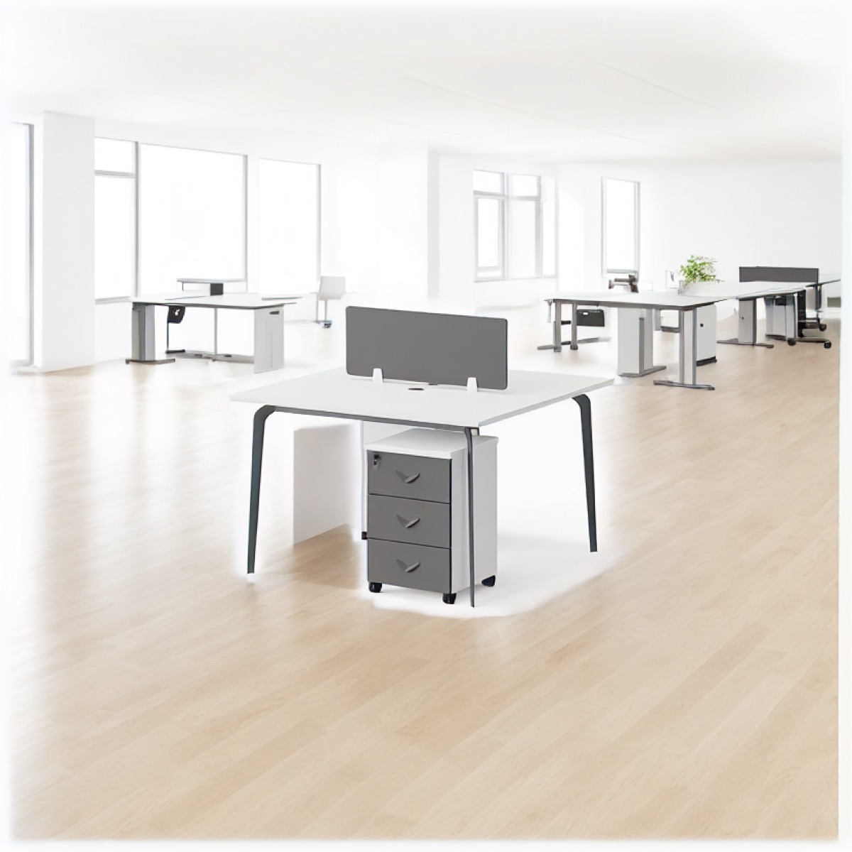 Open Office Workstation — office scene