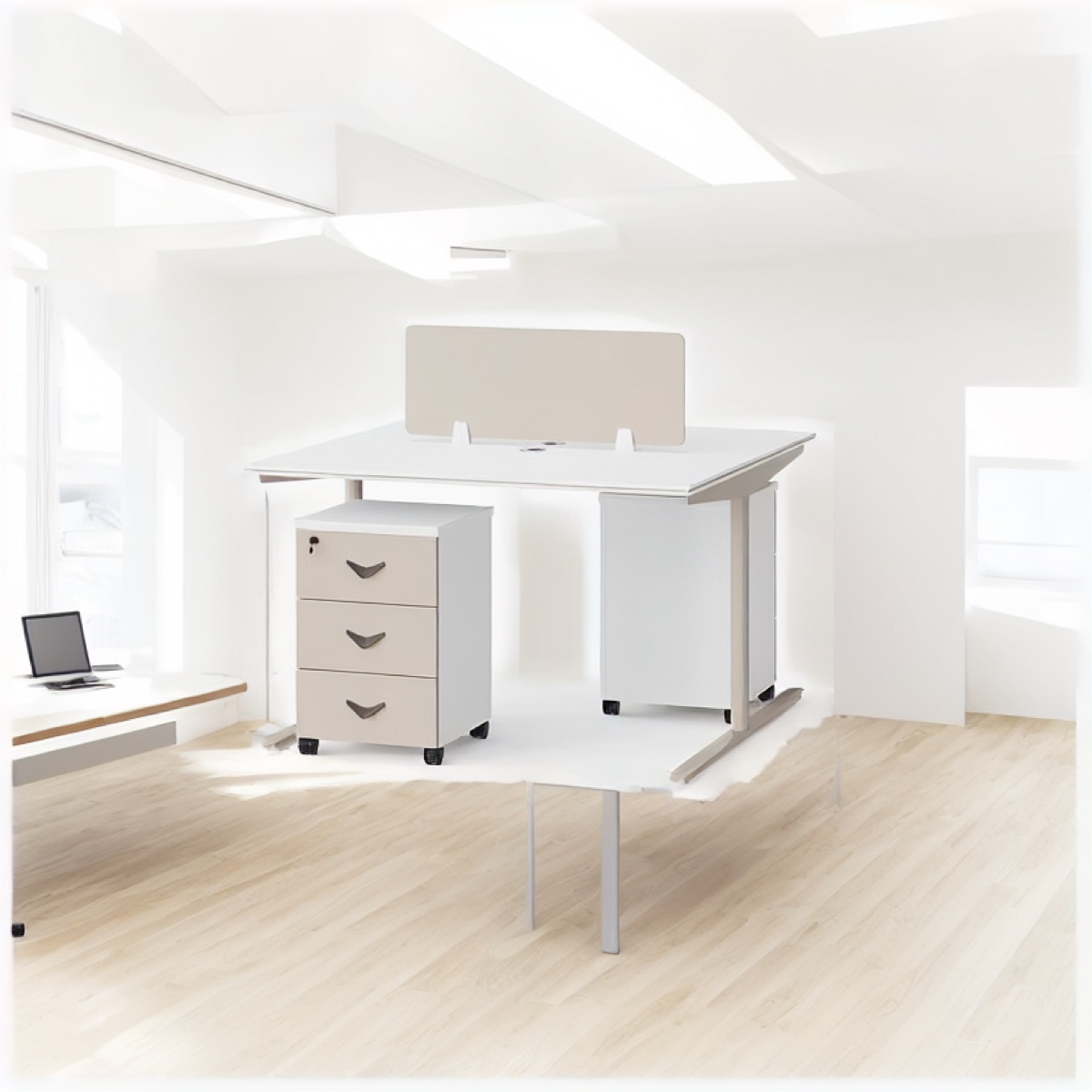 Bench Office Workstation — office scene