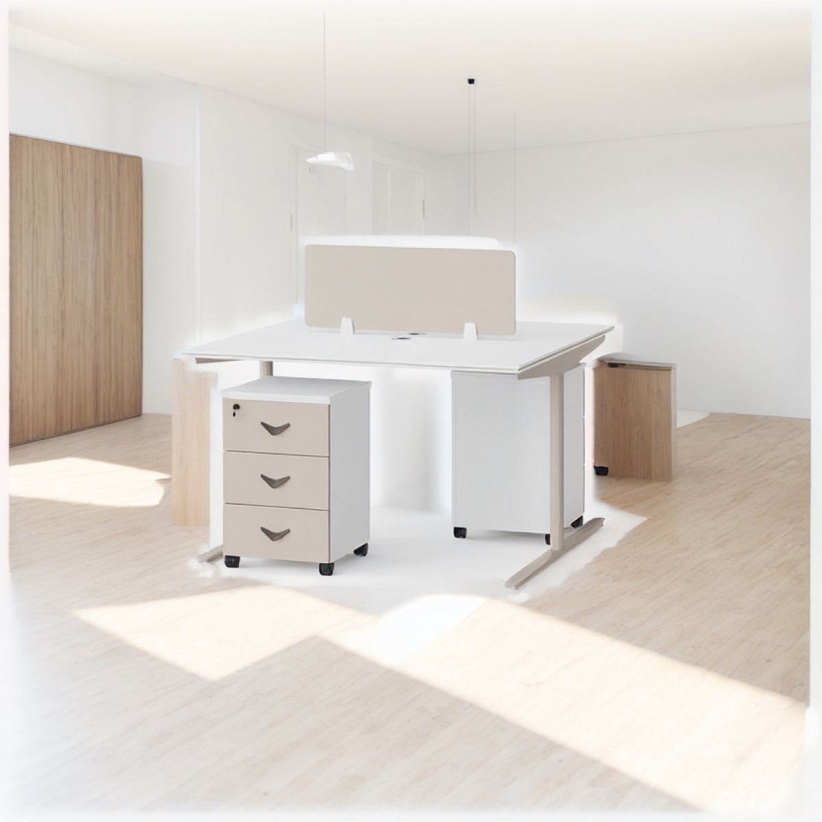 Bench Office Workstation — office scene