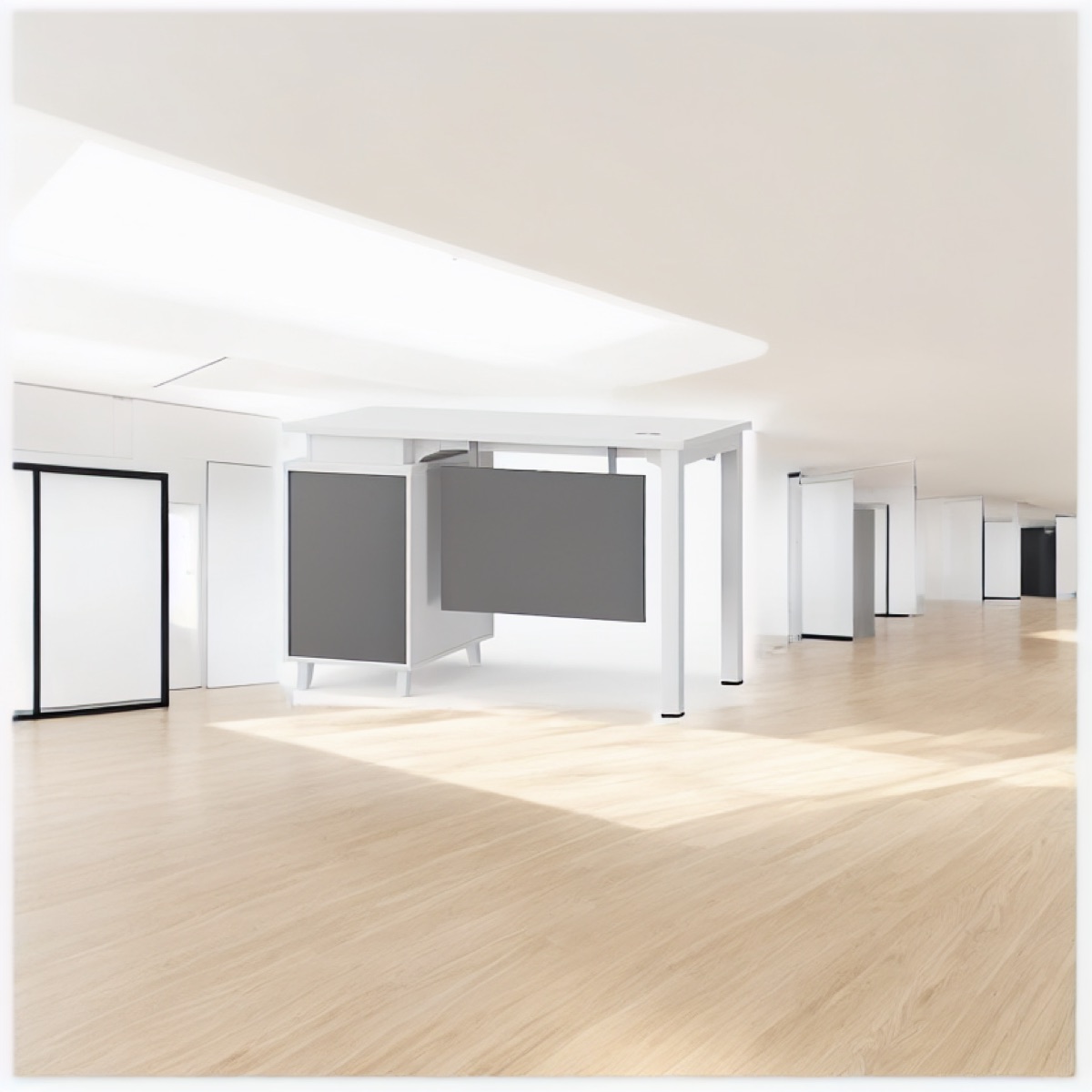 1200 mm Office Staff Desk — office scene
