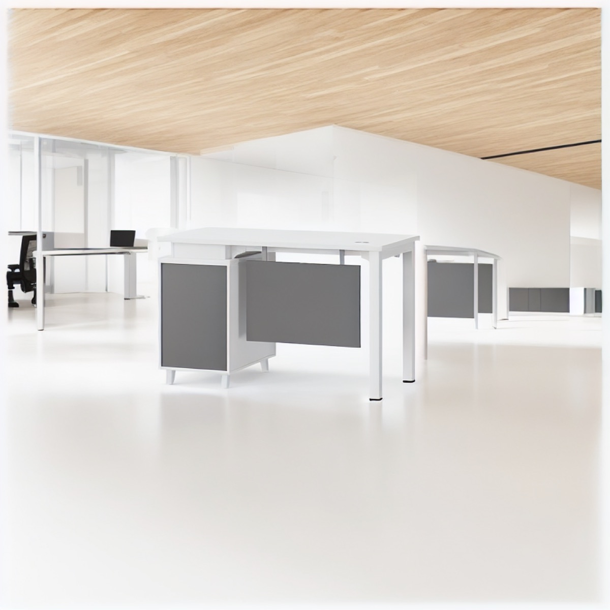 1200 mm Office Staff Desk — office scene