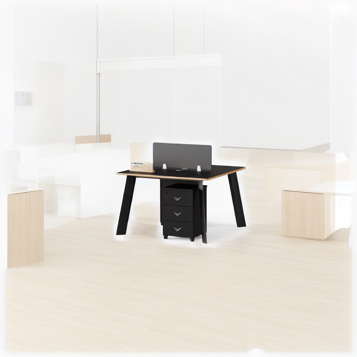 Modular Workstation 1200 — office scene