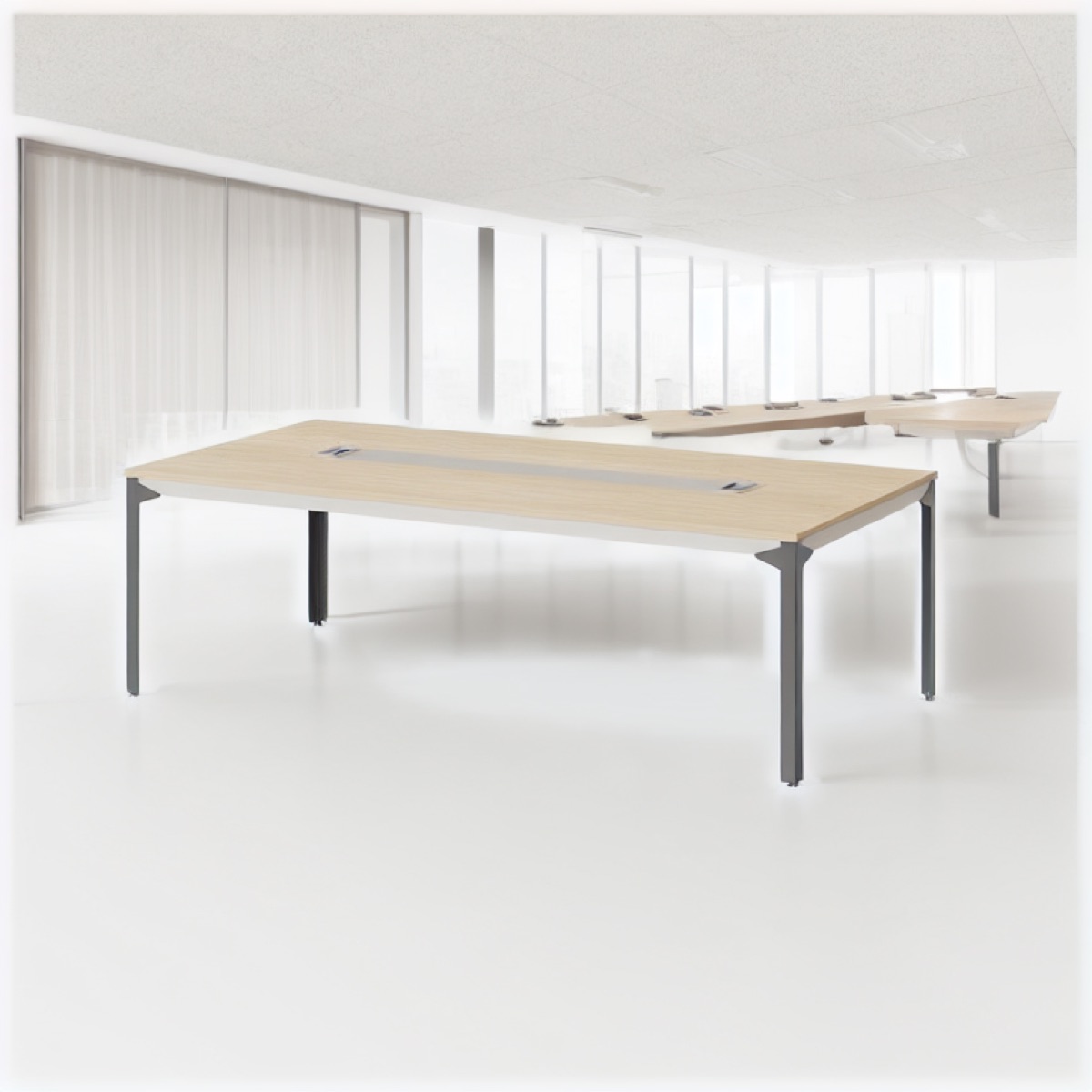 2400 mm Large Conference Table — office scene