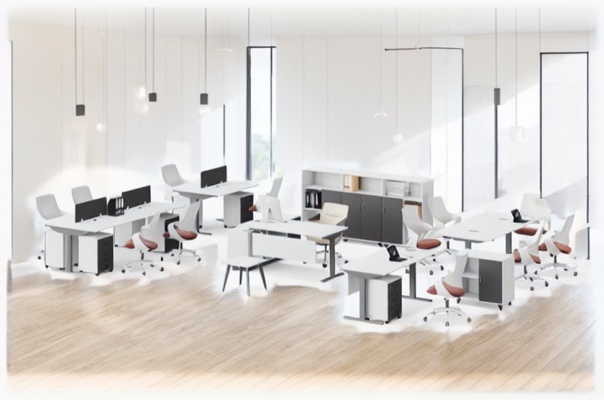 Reception Desk — office scene