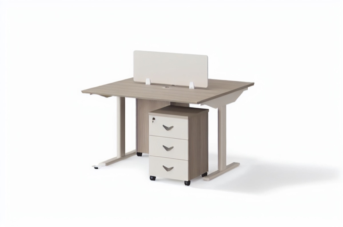 2-Person Workstation — office scene