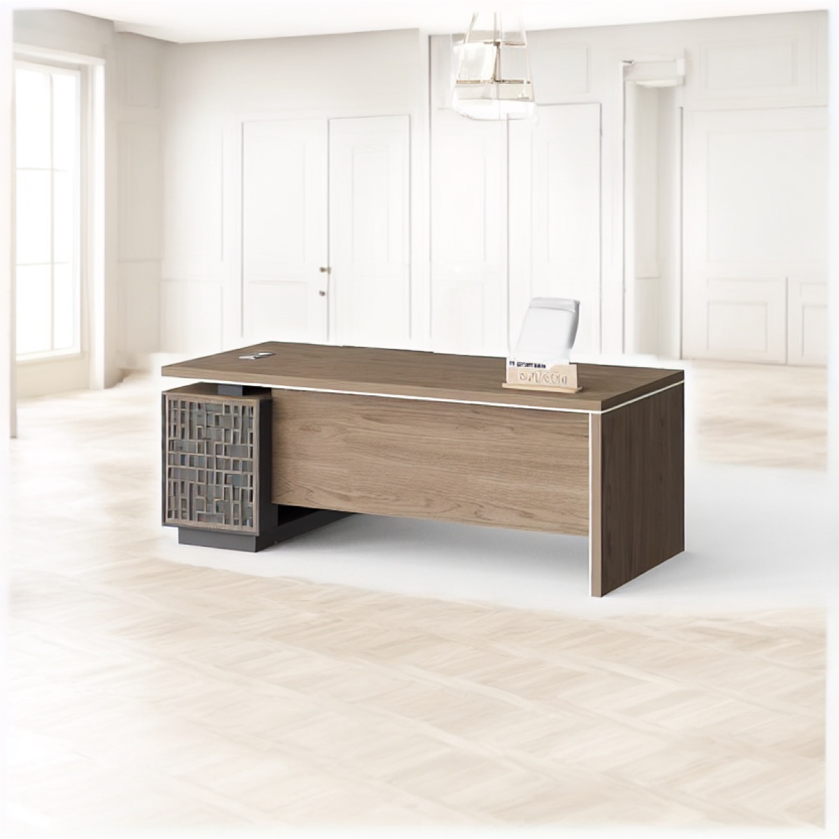 Meja Eksekutif Modern — situasi kantor