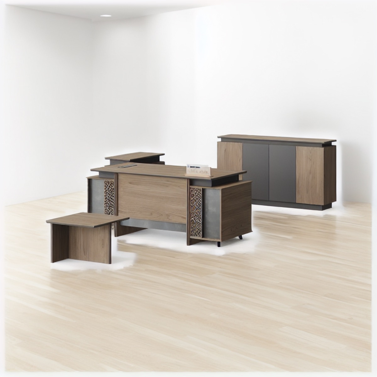 Reception Desk Set — office scene