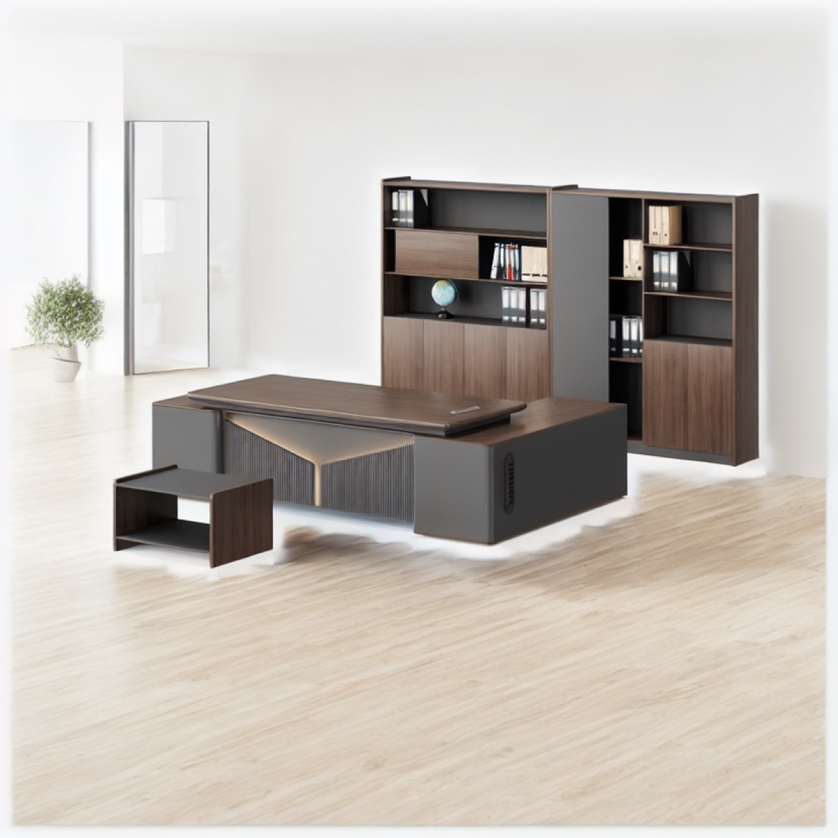 Director Desk — office scene