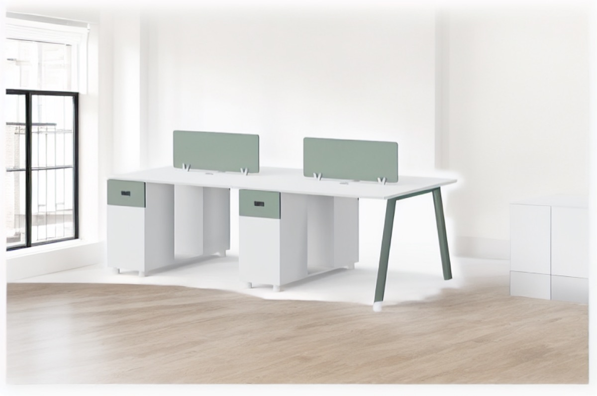 Workstation Kantor Mint — situasi kantor