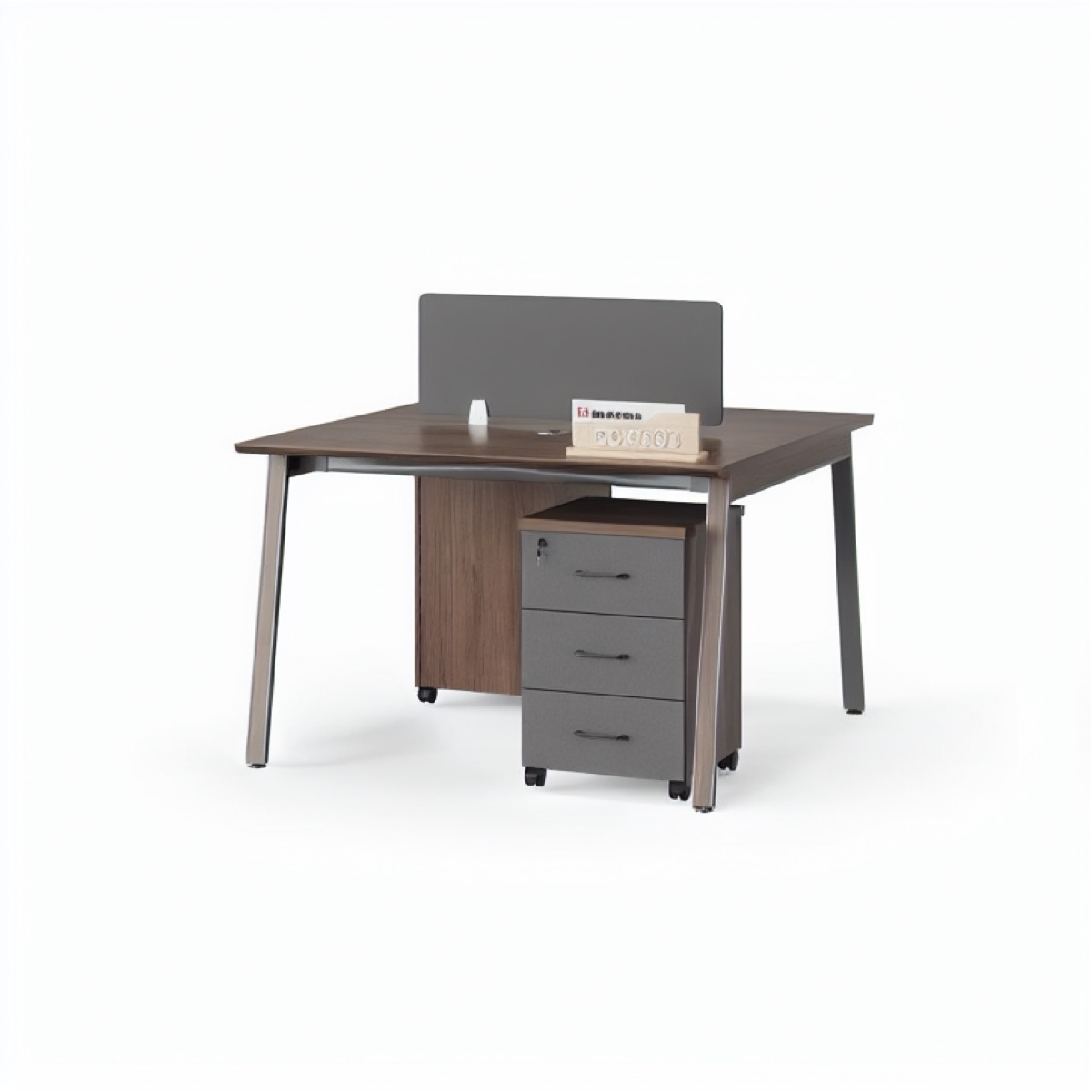 2-Person Workstation — office scene