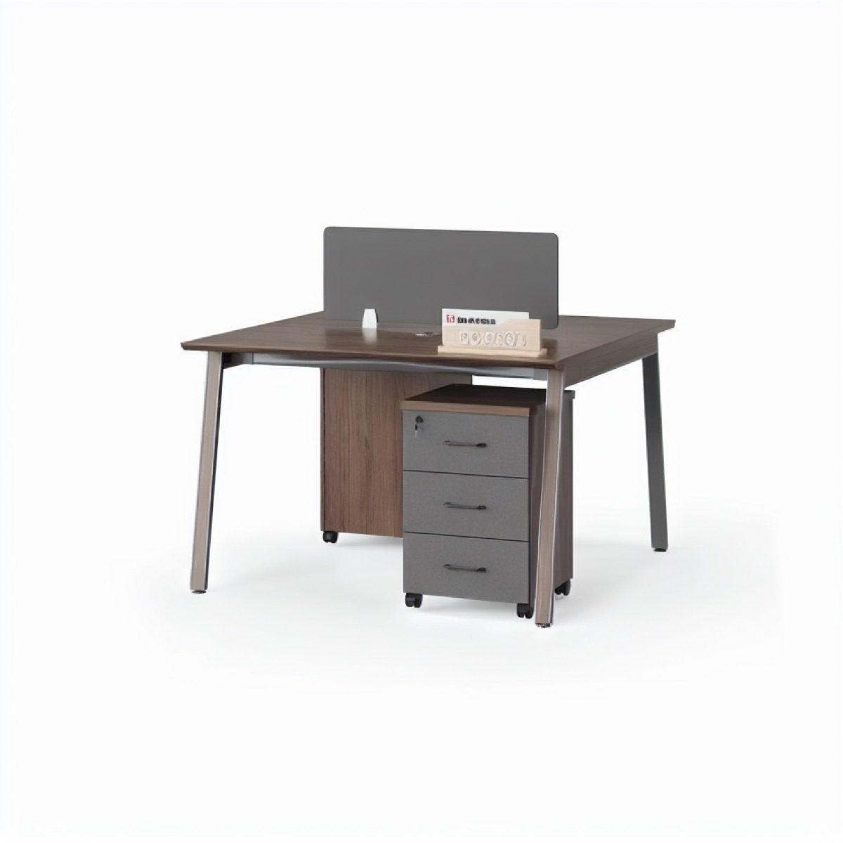 2-Person Workstation — office scene