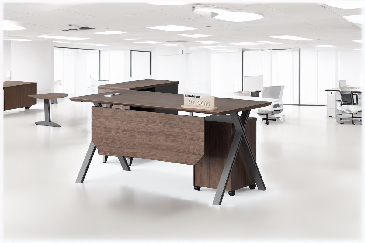 Meja Staf 1.2m/1.4m — situasi kantor