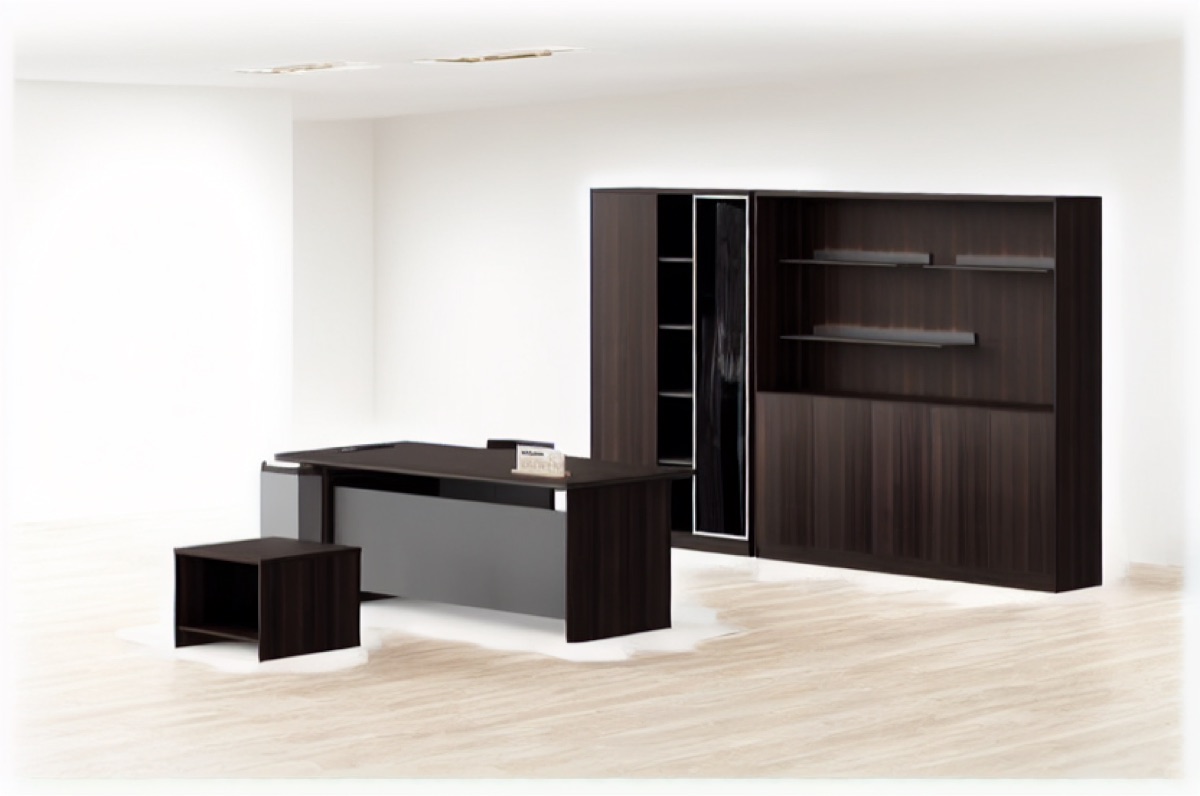 L-Shape Executive Desk — office scene