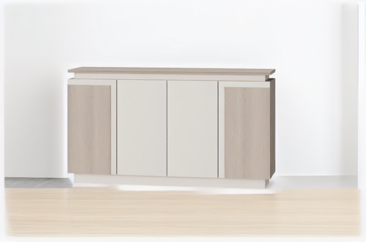 Kabinet Kantor Dua Warna Pintu Panel — situasi kantor