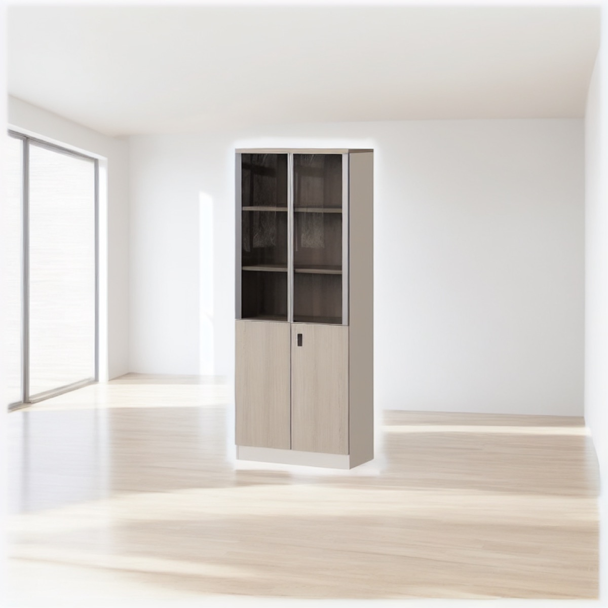 2-3 Door Storage Cabinet — office scene