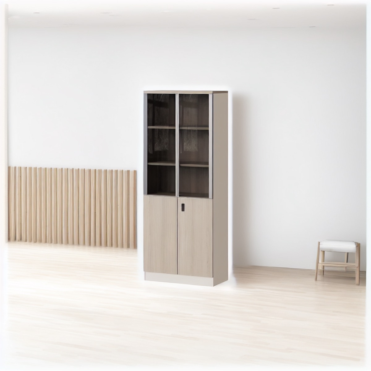 2-3 Door Storage Cabinet — office scene