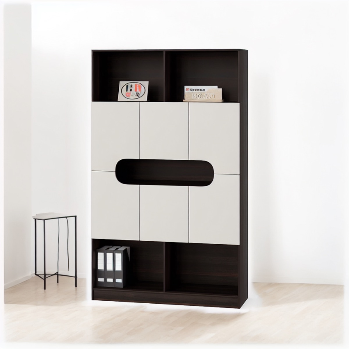 3-Door Filing Cabinet — office scene