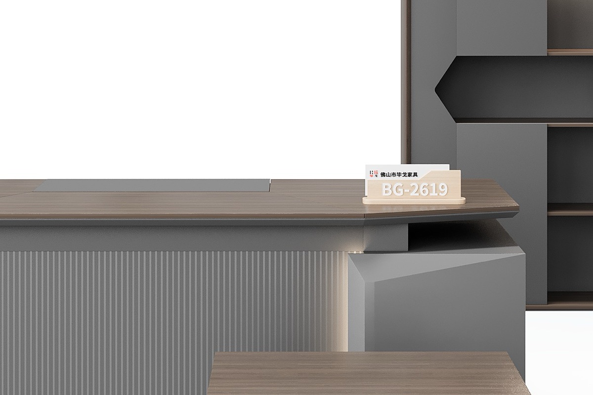 Executive Desk + Side Cabinet — feature detail 2