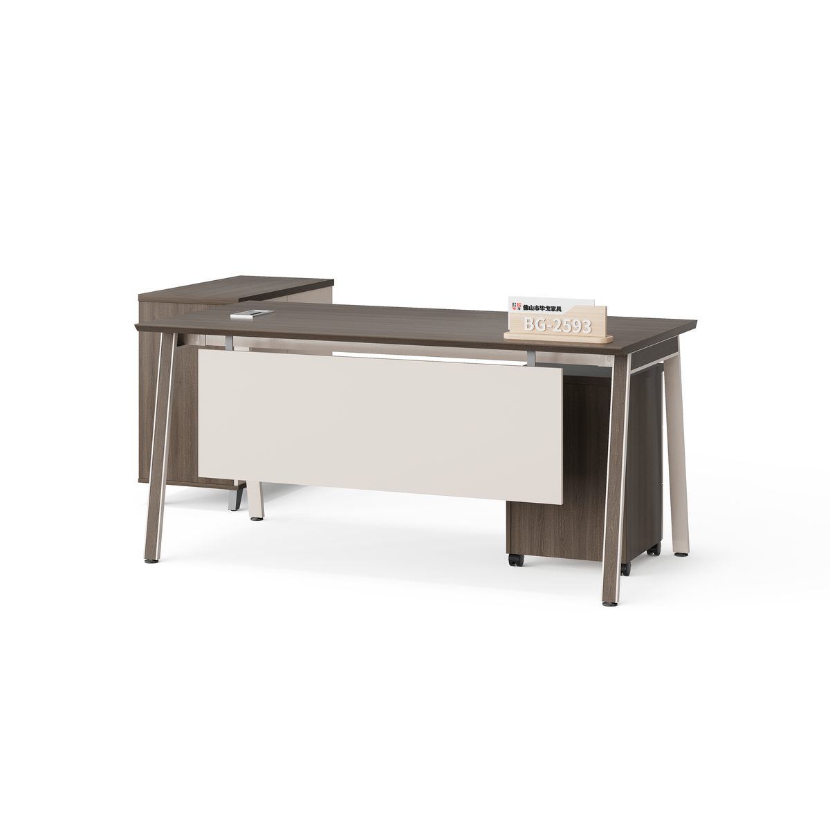Meja Manajer 1.4m/1.6m — BG-2593-G28 — BG Office Furniture