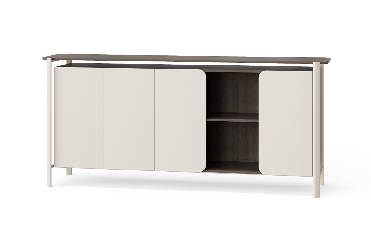 Manager Desk + Storage Cabinet — BG-2624B-G28